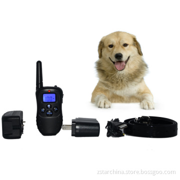 New Products Waterproof Dog Beeper Collar with Vibrate and Shock (ZSTC0003)